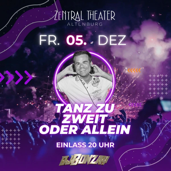 Disko-Nacht • TANZ ALLEIN oder ZU ZWEIT!